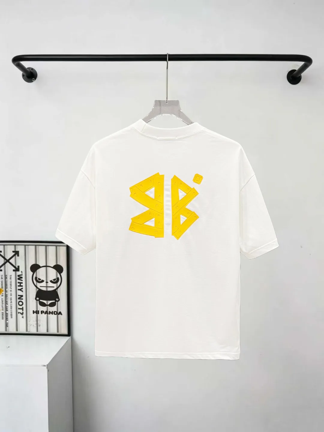 🔥110🔥 logo Logo Same Style T 280 Versatile : Black White Size：S M L XL